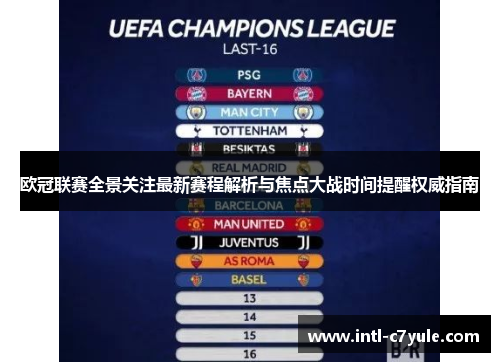 欧冠联赛全景关注最新赛程解析与焦点大战时间提醒权威指南